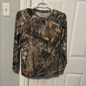 NWT Realtree Insect Repellent Camo Long Sleeve Performance Tee